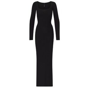 SKIMS | Dresses | Skims Stretch Lacelined Long Sleeve Underwire Dress Small  | Poshmark